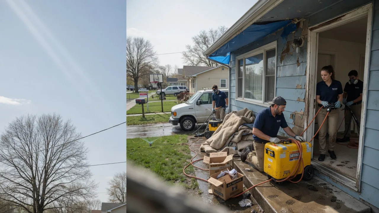Basement Flood Cleanup in Cedar Point, KS near me